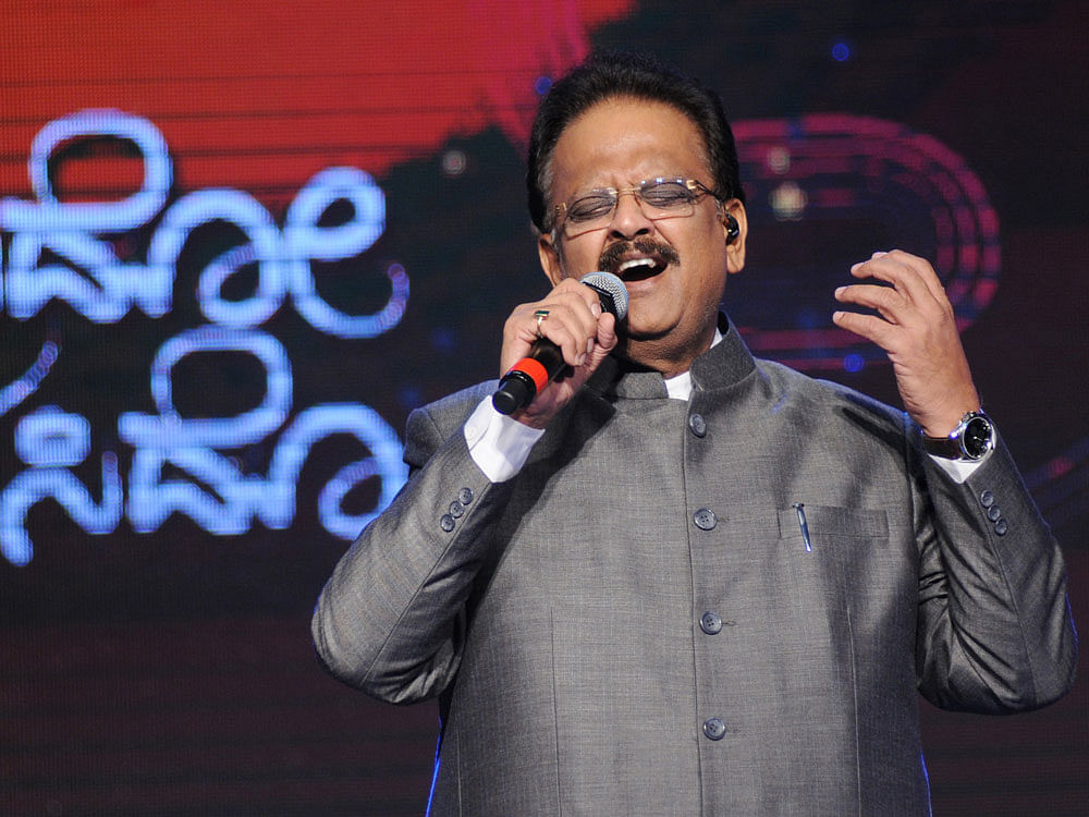 Balasubrahmanyam, who has rendered many hits composed by Illayaraja over the past some decades, said he cannot now perform the maestro's compositions following the legal notice. DH File photo