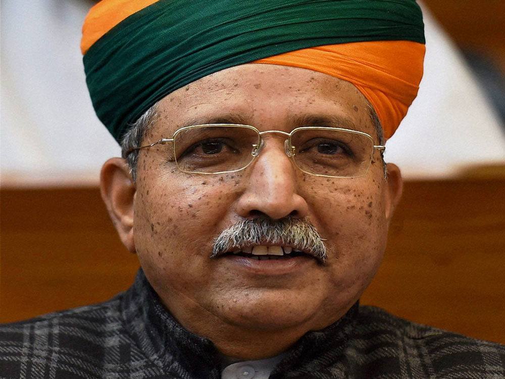 Minister of State for Finance Arjun Ram Meghwal. PTI file photo