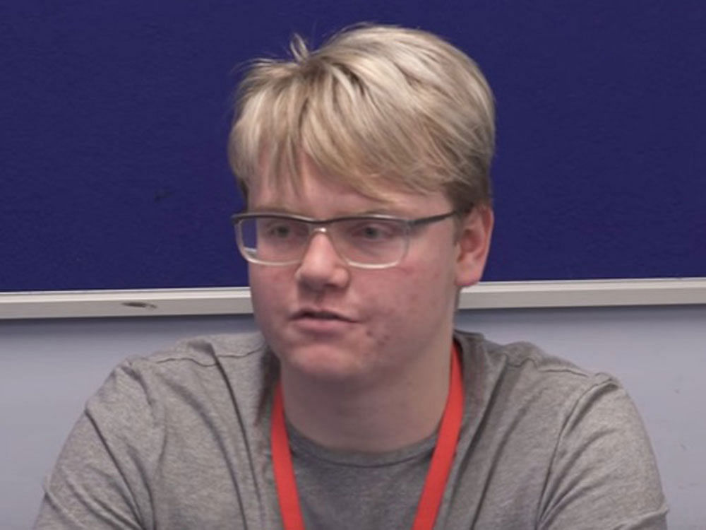 Miles Soloman, an A-level student at Tapton school in Sheffield, contacted scientists at NASA, telling them that radiation sensors on the ISS were recording false data.
