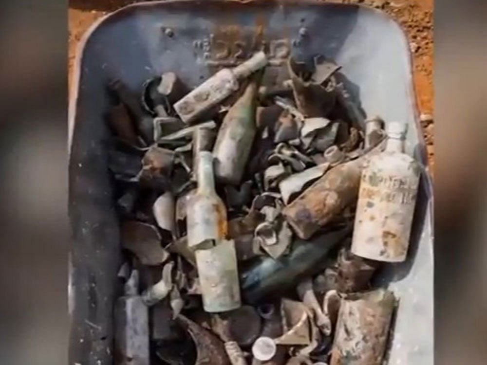 Stash of liquor bottles from World War I discovered in Israel