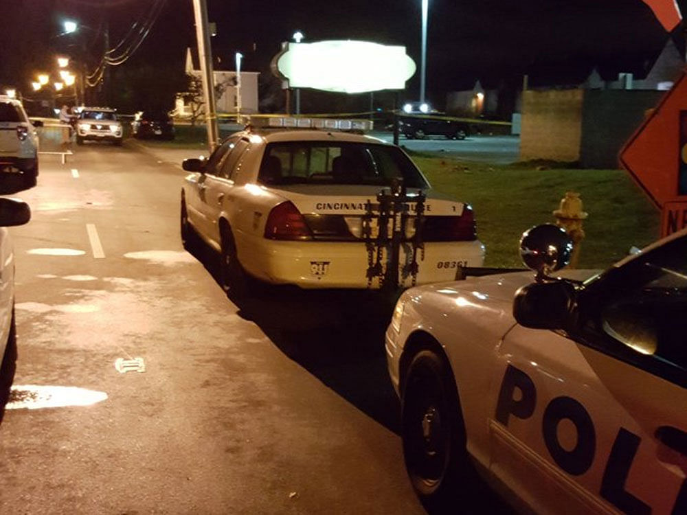 It was not clear what prompted the shooting at the Cameo club in Cincinnati, Ohio at about 1:30 am., and authorities didn't immediately have any suspects. Image: Twitter