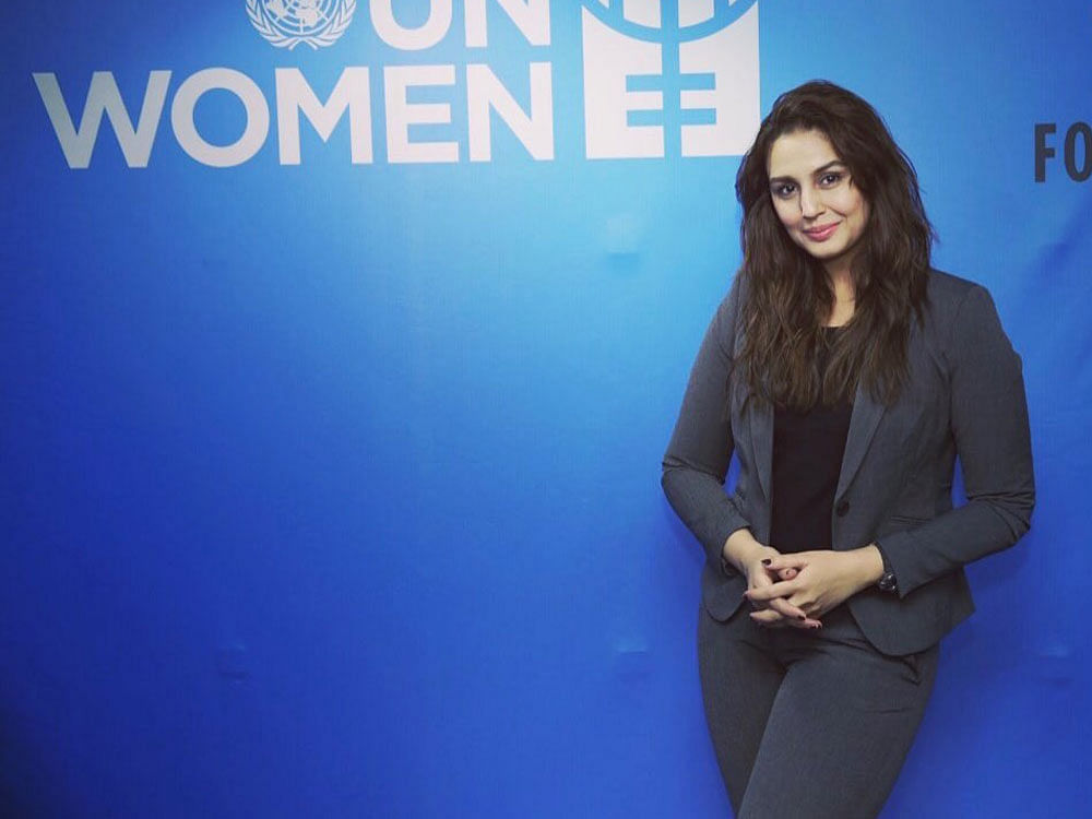 Huma was talking about the portrayal and changing role of women in Indian films on March 23 at UN Women, headquartered in New York.