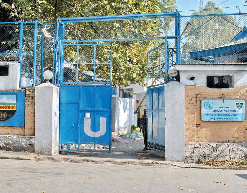 United Nations Military Observer Group in India and Pakistan (UNMOGIP) Srinagar headquarter. [Courtesy: Facebook]