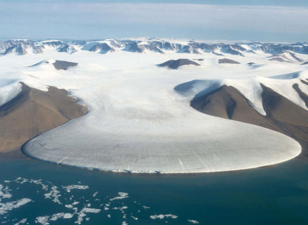 They suggest that the melting of Greenland's coastal ice will raise global sea level by about 1.5 inches by 2100. DH File photo