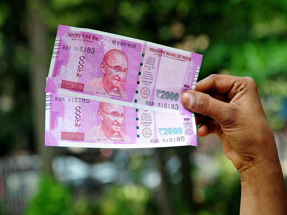 The change in design of Indian currency notes of higher denominations was long due. PTI File Photo