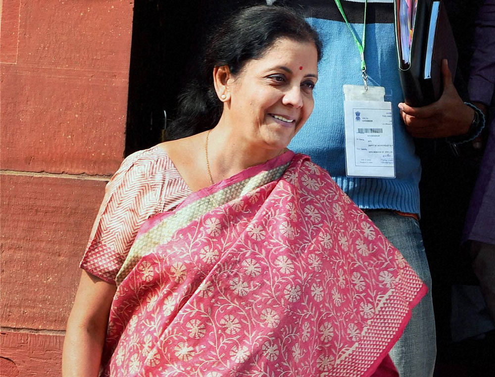 Commerce and Industry Minister Nirmala Sitharaman. PTI file photo