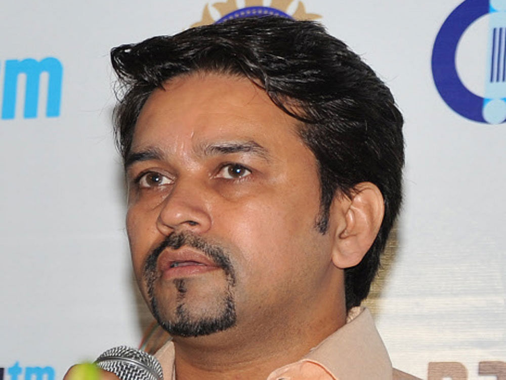 Anurag Thakur. DH Photo