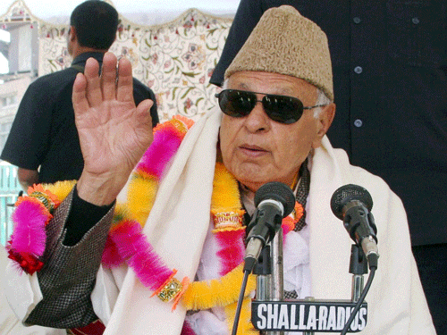 Stone-pelters fighting for nation, says Farooq