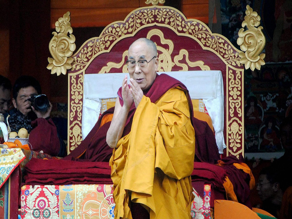 Tibetan spiritual leader the Dalai Lama. PTI file photo