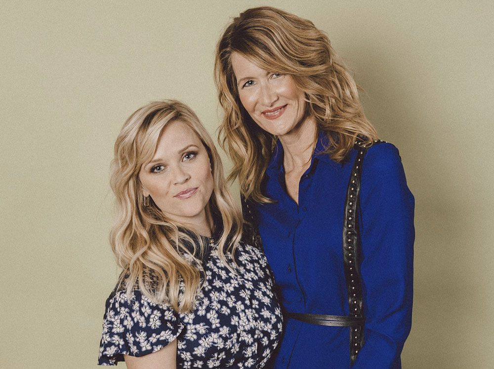 Gal pals: Actors Reese Witherspoon & Laura Dern