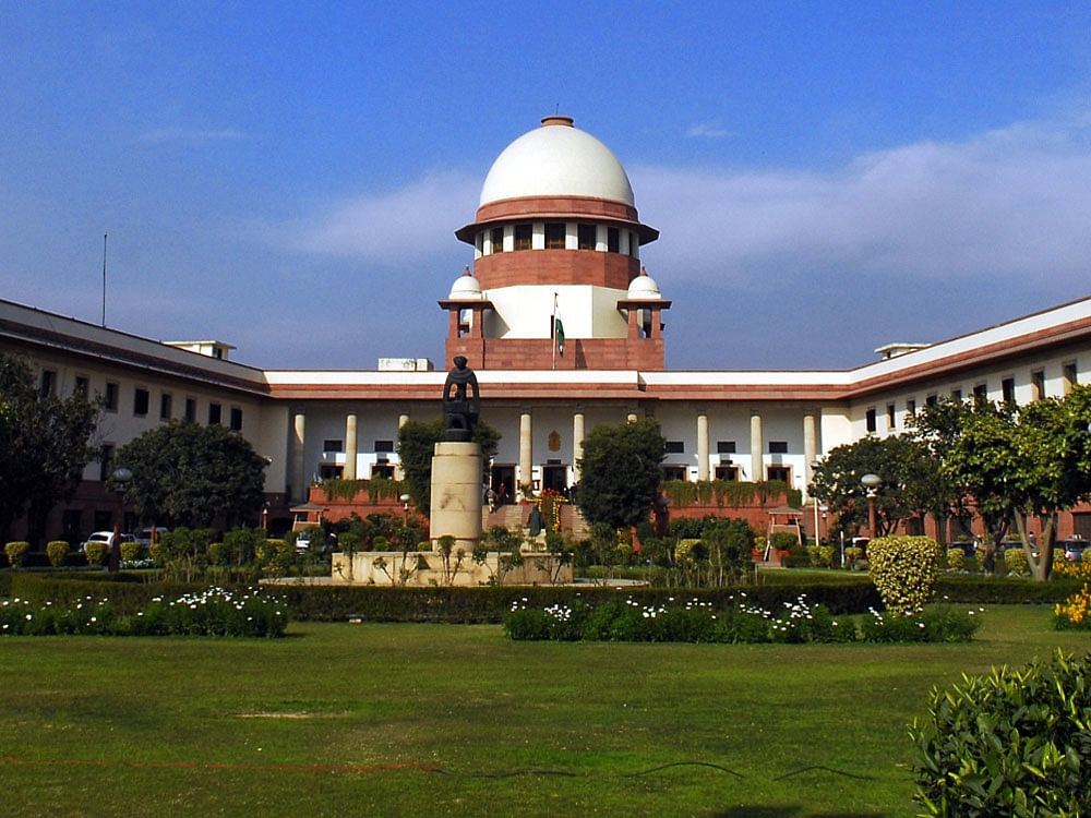 'We cannot curtail free choice of researcher as right to know is a fundamental right. This will be dangerous,' a three-judge bench presided over by Justice Dipak Misra said. DH file photo