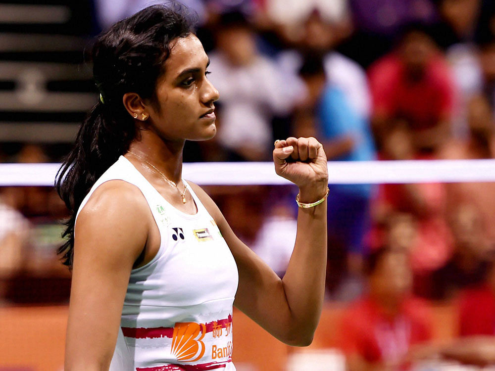 Sindhu, who had clinched her maiden India Open Super Series title earlier this month, fought back from a game down to eke out a 10-21 21-15 22-20 win in the opening round of a women's singles match that lasted an hour and two minutes here. pti file photo