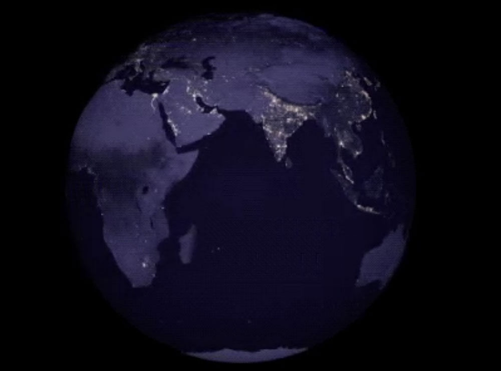 They have provided a broad, beautiful picture, showing how humans have shaped the planet and lit up the darkness.