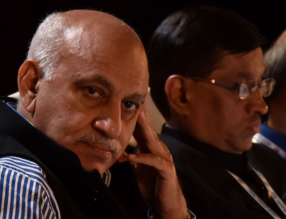 Union Minister of State for External Affairs MJ Akbar. DH File photo