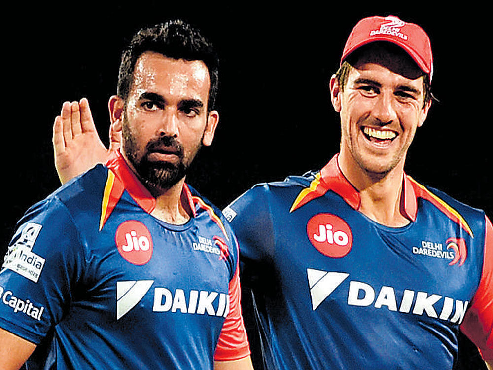 key man All eyes will be on Zaheer Khan (left) when Delhi  Daredevils take on King XI on Saturday. AFP