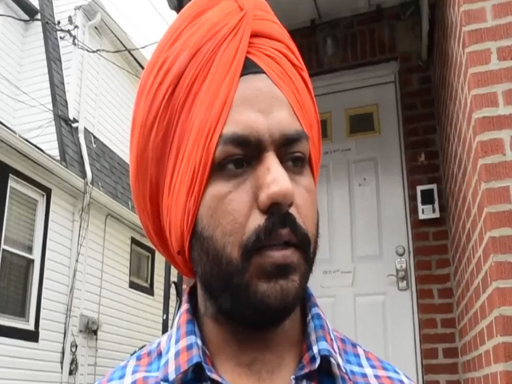 The incident took place here early Sunday morning and has left Harkirat Singh, an immigrant from Punjab who moved to the US three years ago, scared. Screen grab