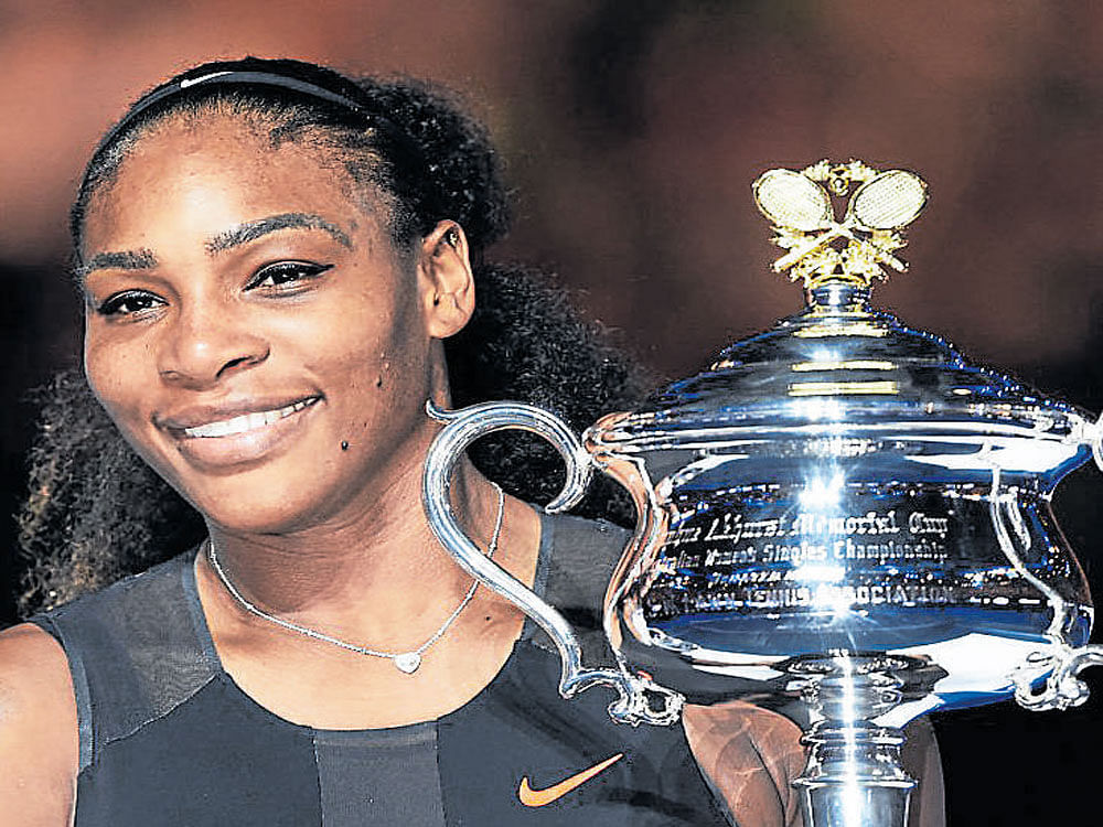 Super woman Tennis ace Serena Williams won the  Australian Open when she was eight weeks pregnant. Reuters