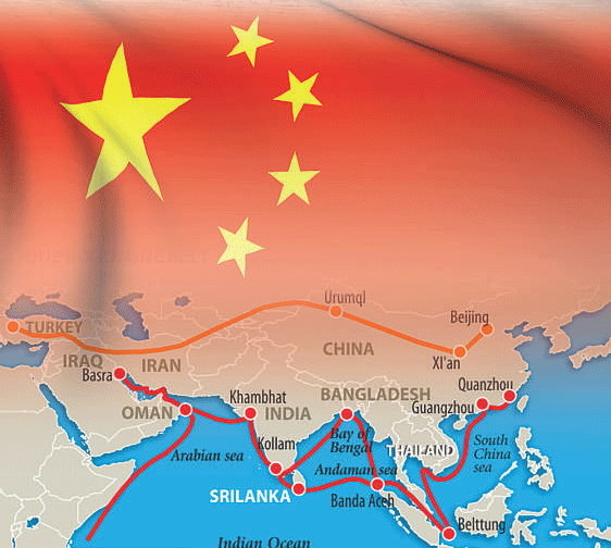 The silk road was once a popular international trade route that went from China to Europe.