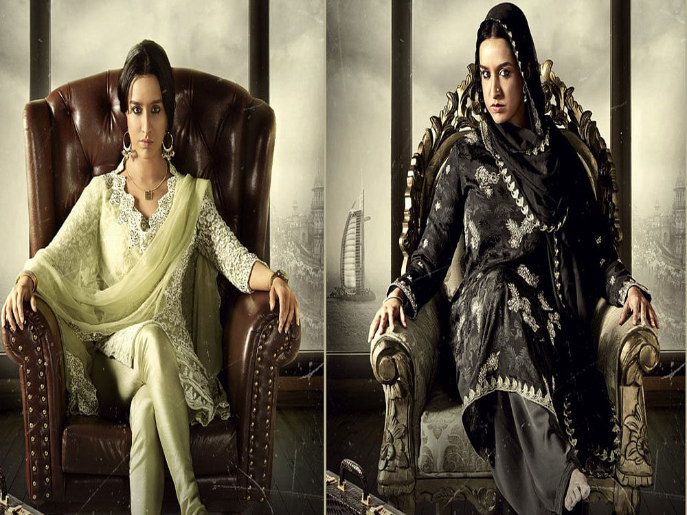 The 30-year-old actress will be playing Haseena from the age of 17 till her late 40s in "Haseena: The Queen of Mumbai". Photo courtesy Twitter @haseenamovie