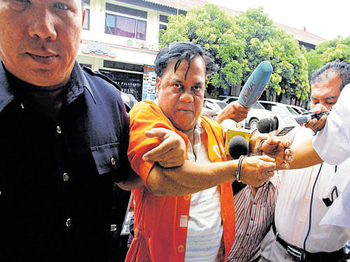 Chhota Rajan was arrested in Bali and deported to India in 2015. Photo credit: PTI