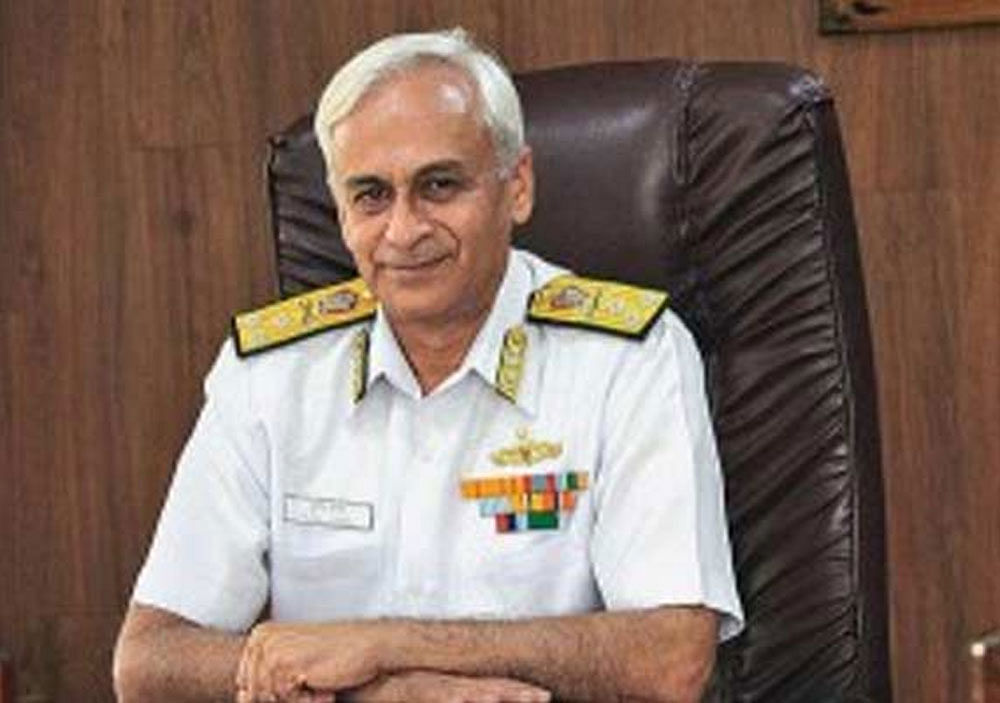 Navy Chief Admiral Sunil Lanba. PTi file photo