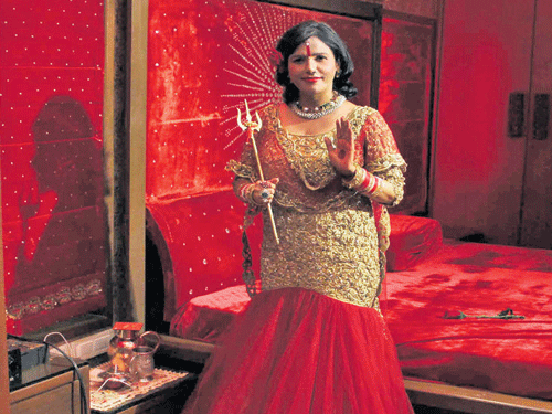 The Bombay High Court has asked police to record the statement of a city resident who had alleged that self-styled godwoman Sukhwinder Kaur alias Radhe Maa had instigated her in-laws to harass her for dowry. Deccan Herald file photo