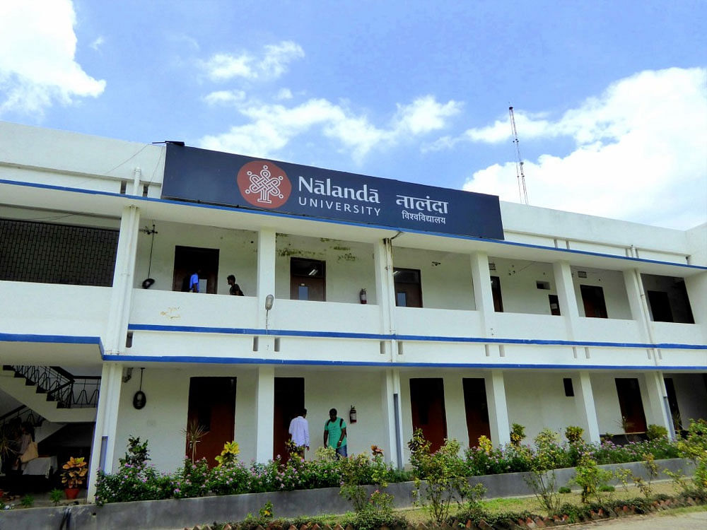 The Nalanda University is modeled after the original Nalanda, which was a Buddhist monastery and a learning center