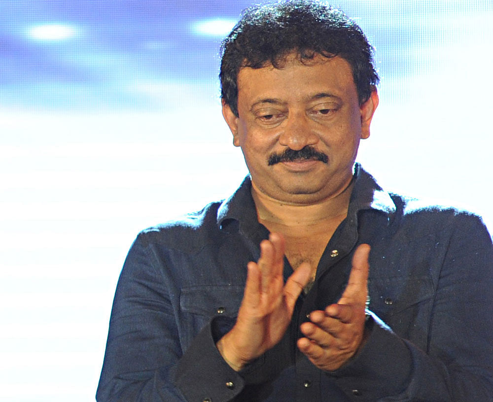 Ram Gopal Varma stirred up a minor controversy when he commented on Tiger Shroff's pose in a magazine. Photo credit: PTI.