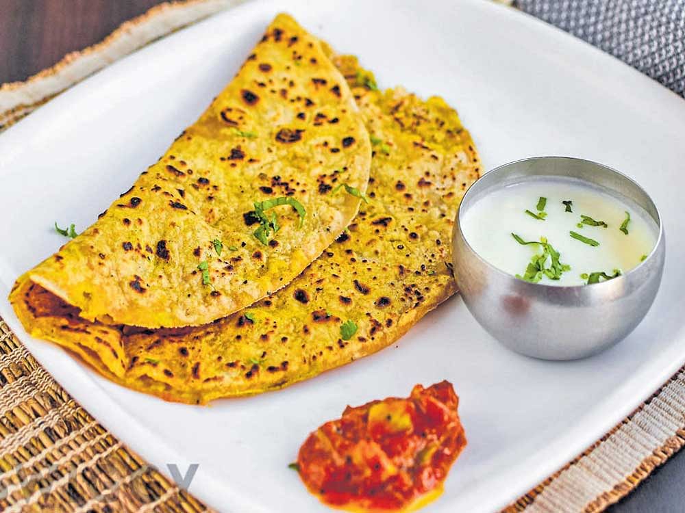 popular 'Aloo paratha'