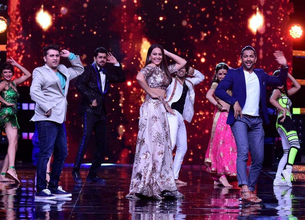 For entertainment: A still from 'Nach Baliye 8'.