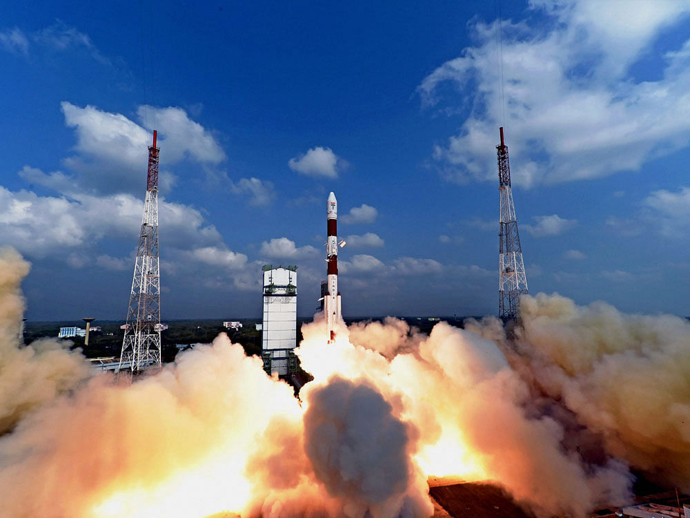 So it seems Prime Minister Narendra Modi, who is a known visionary space buff, is placing the Indian Space Research Organisation (ISRO) in a new orbit by providing this space- based platform that would cost the participating nations almost USD 1,500 million over the 12-year life of the satellite. Press Trust of India file photo
