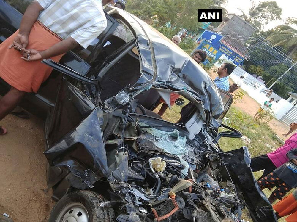 According to police, the prime suspect Kanagaraj (36), a former car driver of Jayalalithaa, died in a road accident on Saturday. Image: ANI