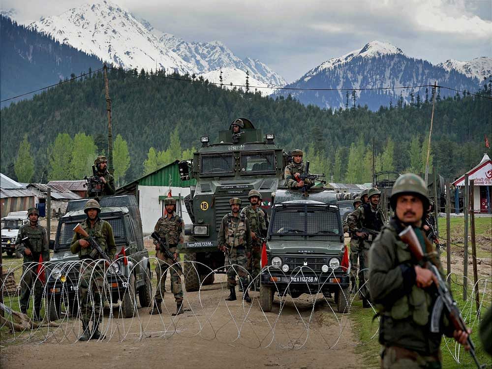 The ceasefire violation took place around 8:30 AM. Two BSF jawans and an army JCO were injured in the attack. Press Trust of India file photo