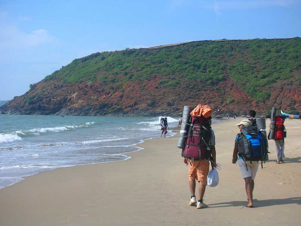 Less-traversed: The Gokarna-Honnavar beach trek covers a distance of 50 km.