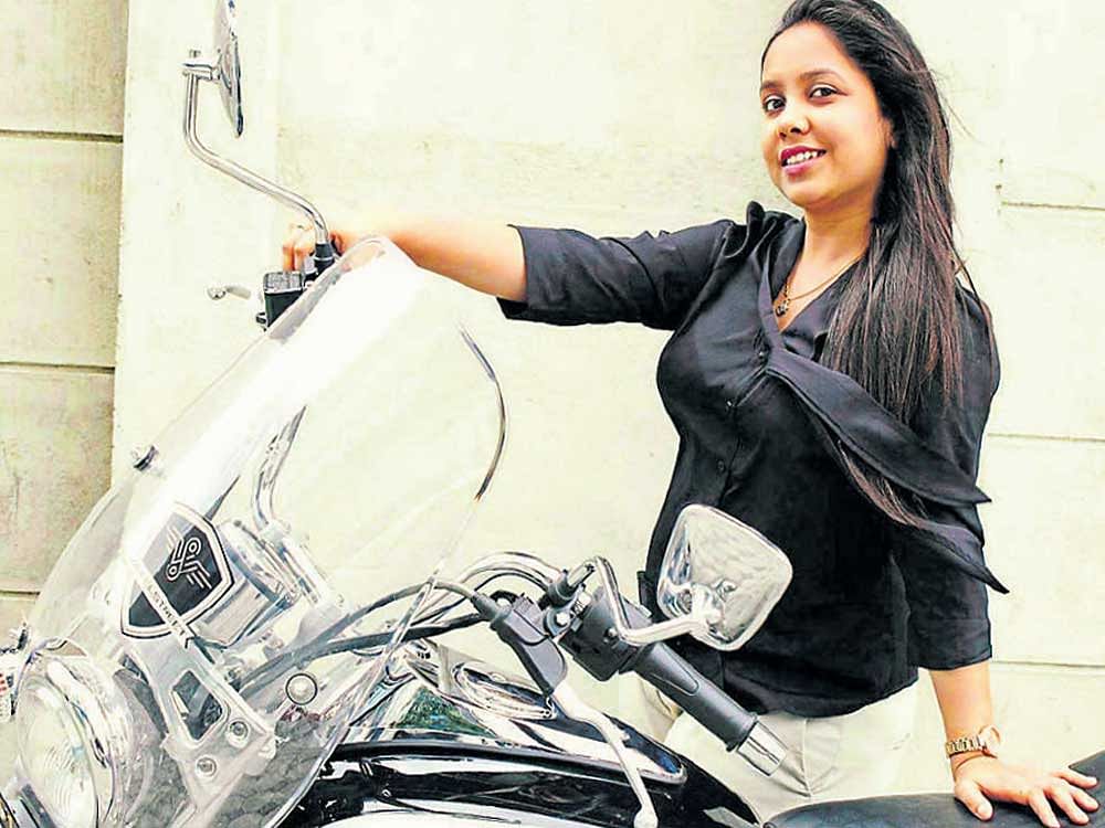 Riders, like Moksha Srivastava (above), are breaking stereotypes.