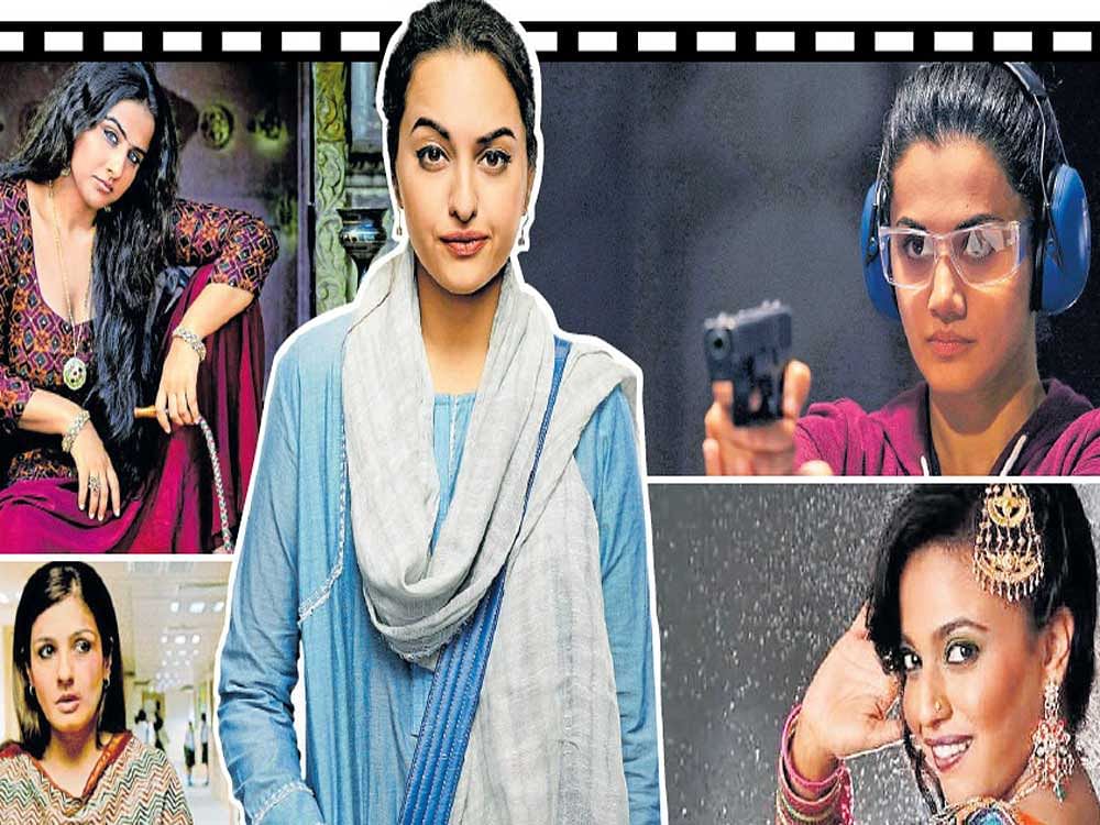 Few women-centric films: Begum Jaan, Naam Shabana, Anaarkali Of Aarah, Maatr and Noor.