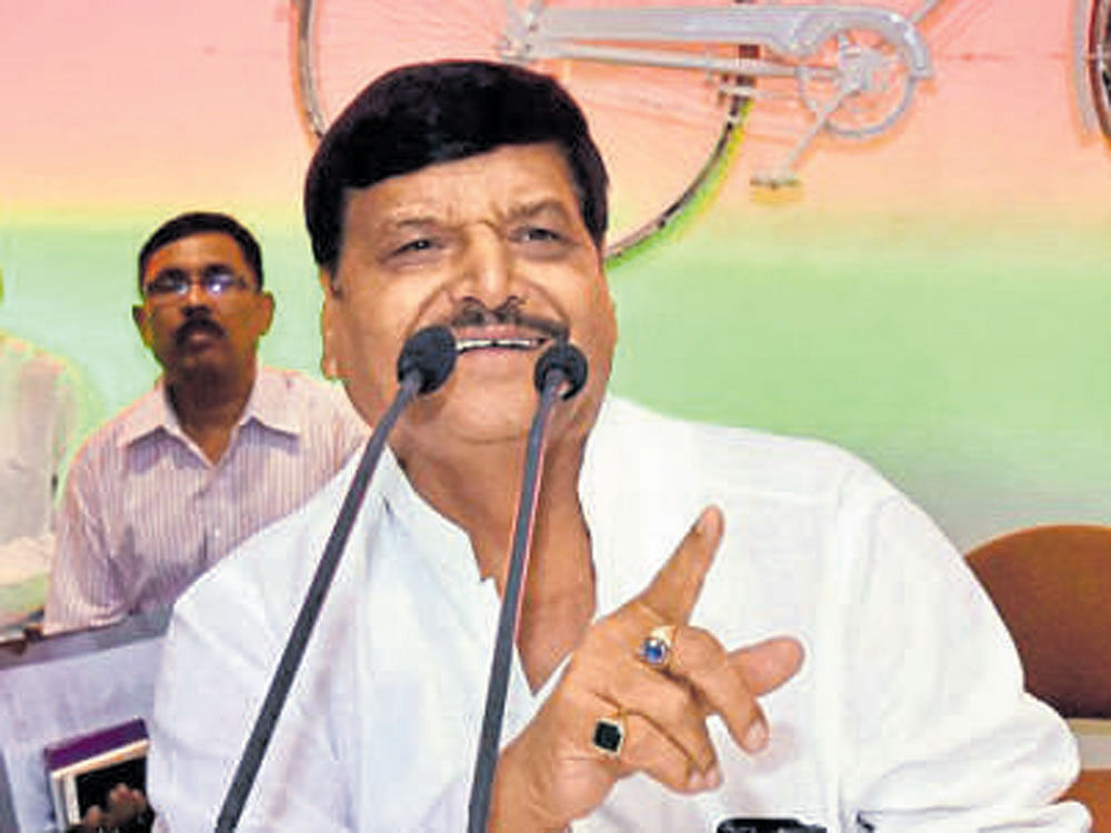 Shivpal refused to comment on whether the SSM will eventually part ways with the Samajwadi Party or be an outfit operating within the SP. File photo