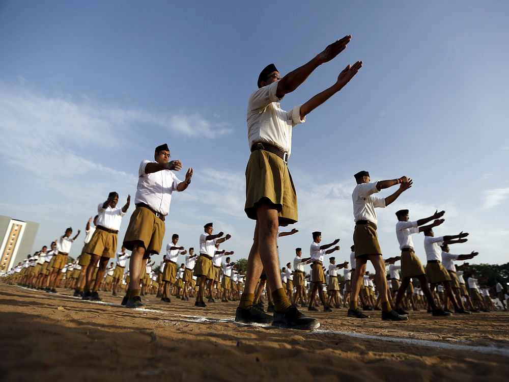 An RSS think tank has held three workshops to draft a concept note on offering food, which are staple diets of different regions so that the food items could be integrated, for instance, in the midday meal menu. Reuters file photo