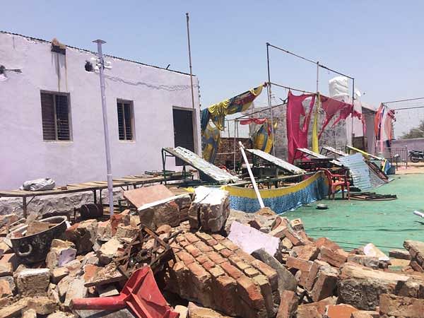 Rajasthan government today ordered an inquiry into the collapse, DH Photo