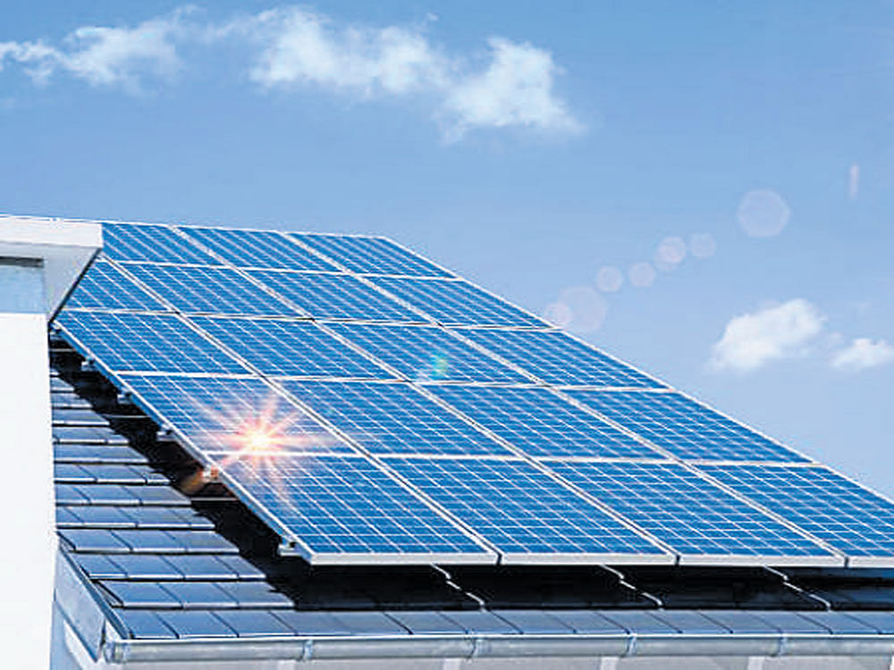 Solar tariff drops  to Rs 2.44 per unit