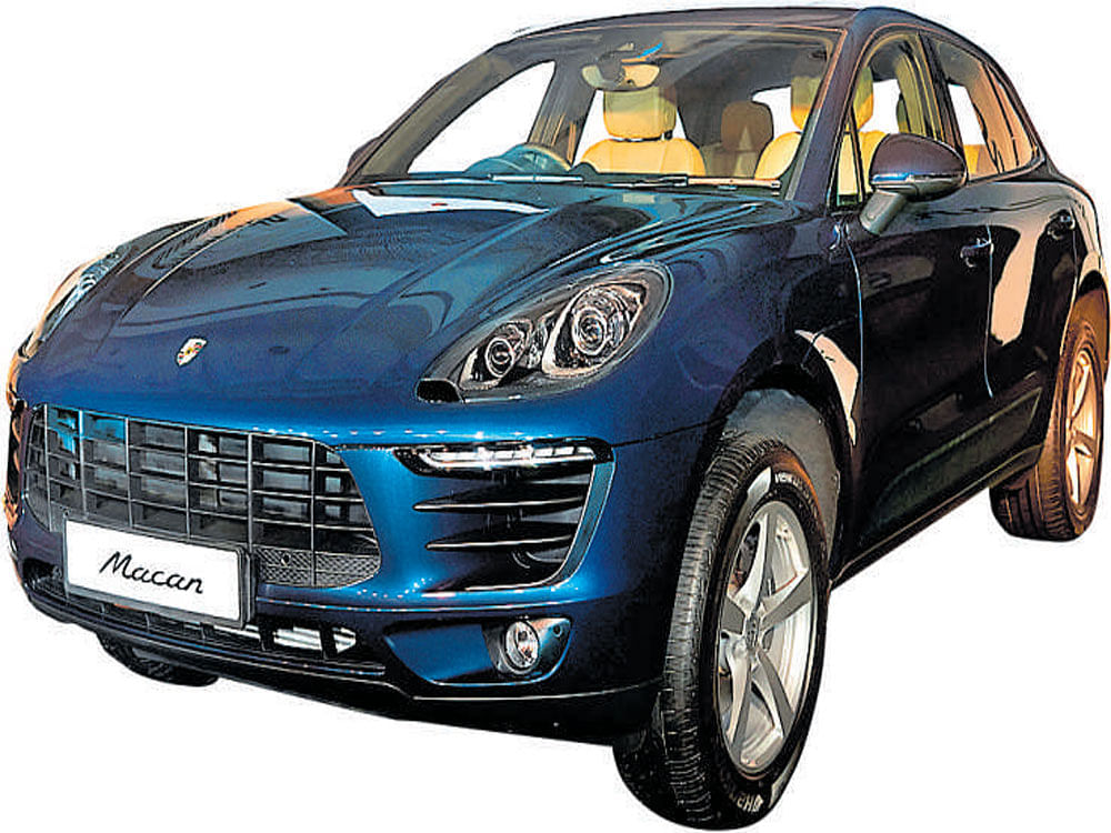 Porsche's turbocharged 4-cylinder Macan in India