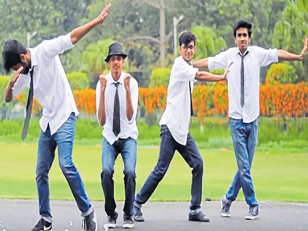Captivating: Singer-songwriter Ed Sheeran's 'Shape of You' has inspired many to create their own versions of it. (Above) A hiphop video by a group of IIT Roorkee students based on the song.