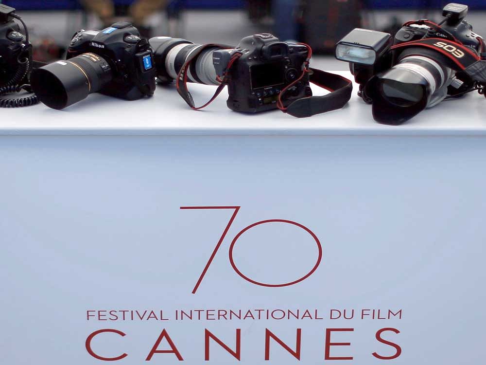 Cannes Competition film about Jean-Luc Godard's relationship with actress Anne Wiazemsky, Reuters Photo
