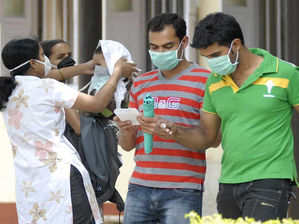 Within the last four months,over 2,000 persons have been affected by H1N1. File Photo