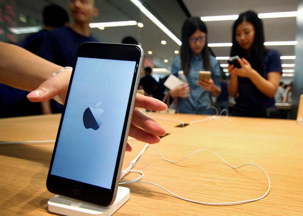 Officials in the Department of Electronics and Information Technology were in touch with Apple and other mobile phone manufacturers for expanding facilities and setting up new plants. Picture courtesy NYT