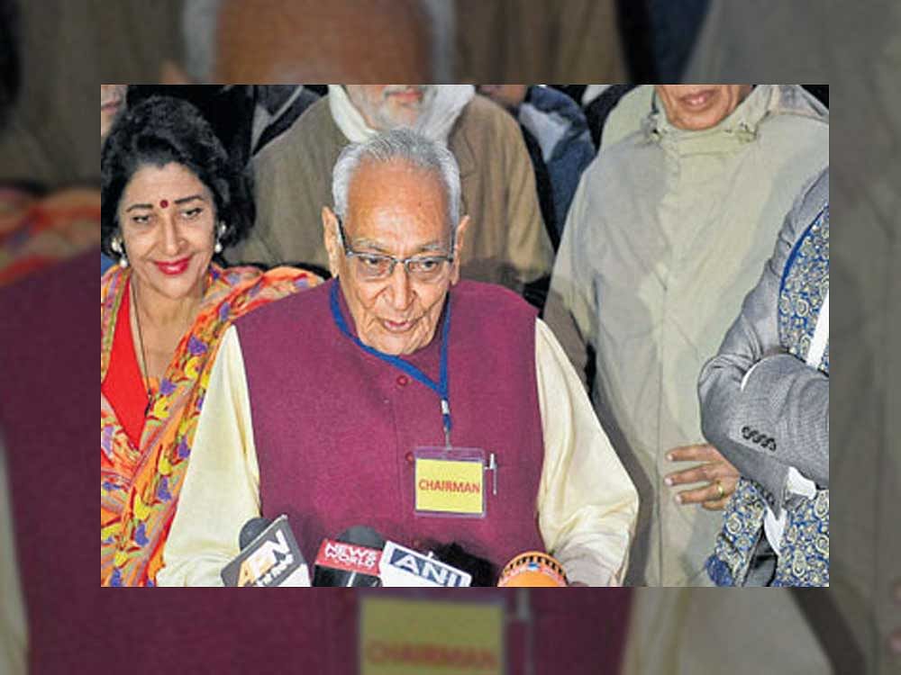 The court refused to entertain for now a plea by the 86- year-old national treasurer of the Congress to restrain the agency from arresting him. Above: Motilal Vora. PTI file photo.
