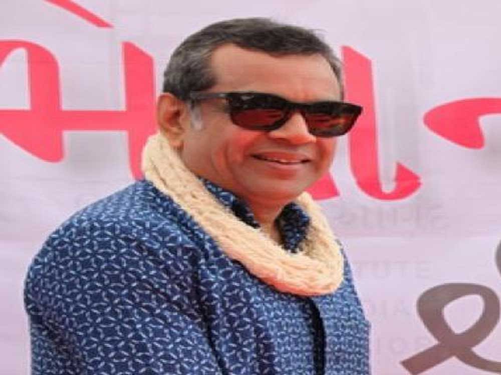 Paresh Rawal, actor and Member of Parliament from Ahmedabad East constituency. File Photo