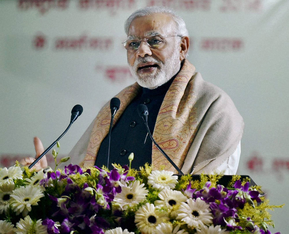 Narendra Modi praised the Tata Memorial Hospital on their efforts to bring quality healthcare to the poor.