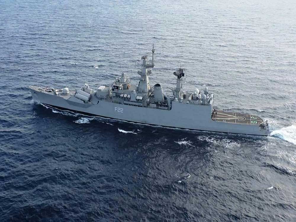 The ship was commissioned on 30 December 1985 at Mumbai. Presently in her 24th Commission, the ship is commanded by Captain NP Pradeep. Despite her vintage, she still retains her capabilities in all three dimensions of naval warfare. File photo