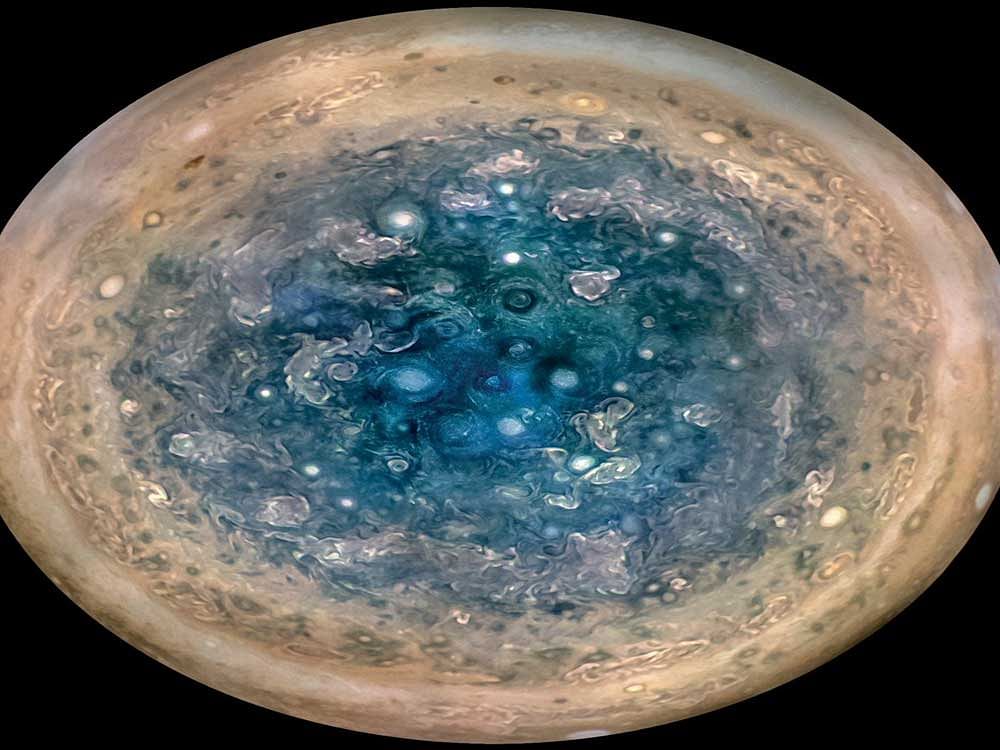 Juno was launched in 2011, and entered Jupiter's orbit on July 4 last year. Twitter